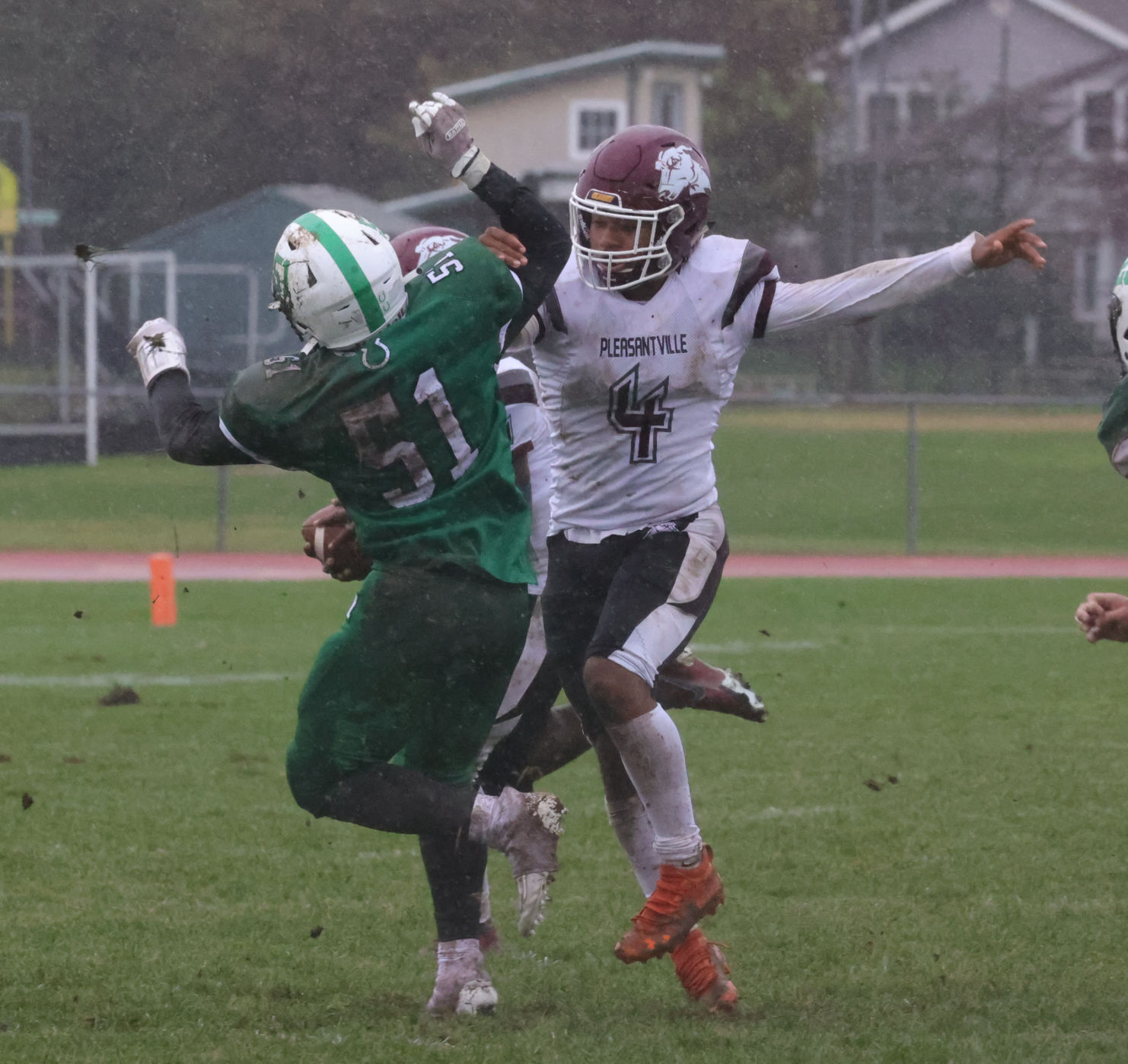 Pleasantville vs Mainland football